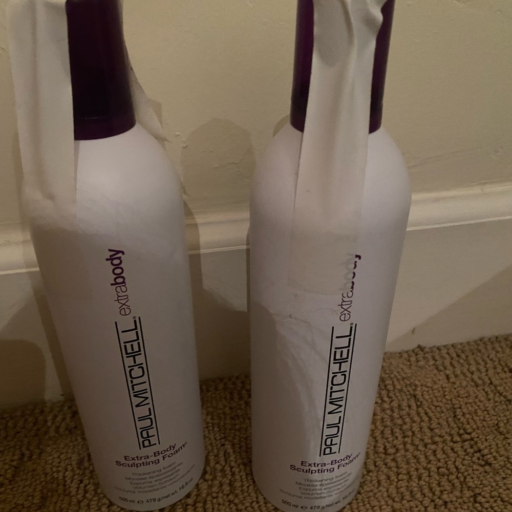 New Paul Mitchell mousse-2 16.9 oz cans